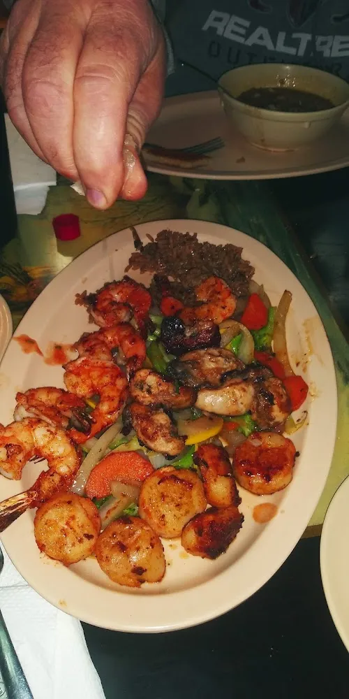 Grilled Seafood Platter